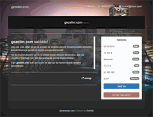 Tablet Screenshot of gezelim.com